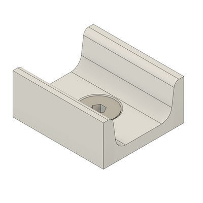 MODULAR SOLUTIONS DOOR PART<br>U-BAR FOR SLIDING DOOR